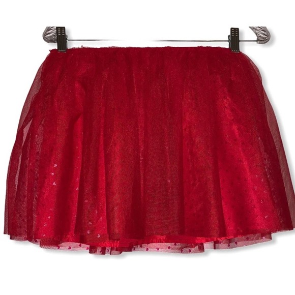 Cat & Jack Red Hearts Tutu - Picture 2 of 7